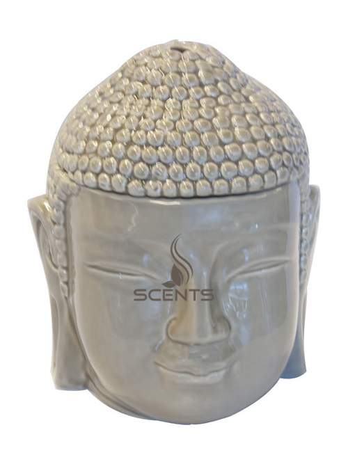 Аромалампа, подсвечник, элемент декора Голова Будды каппучино XL